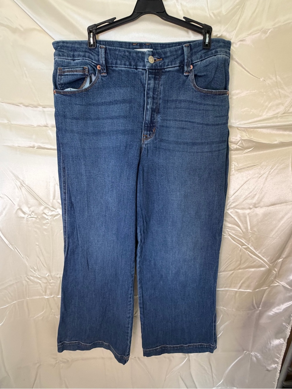 Artemis Vintage Jeans Womens 13/30 High Rise Wide Straight Leg Stretch Denim